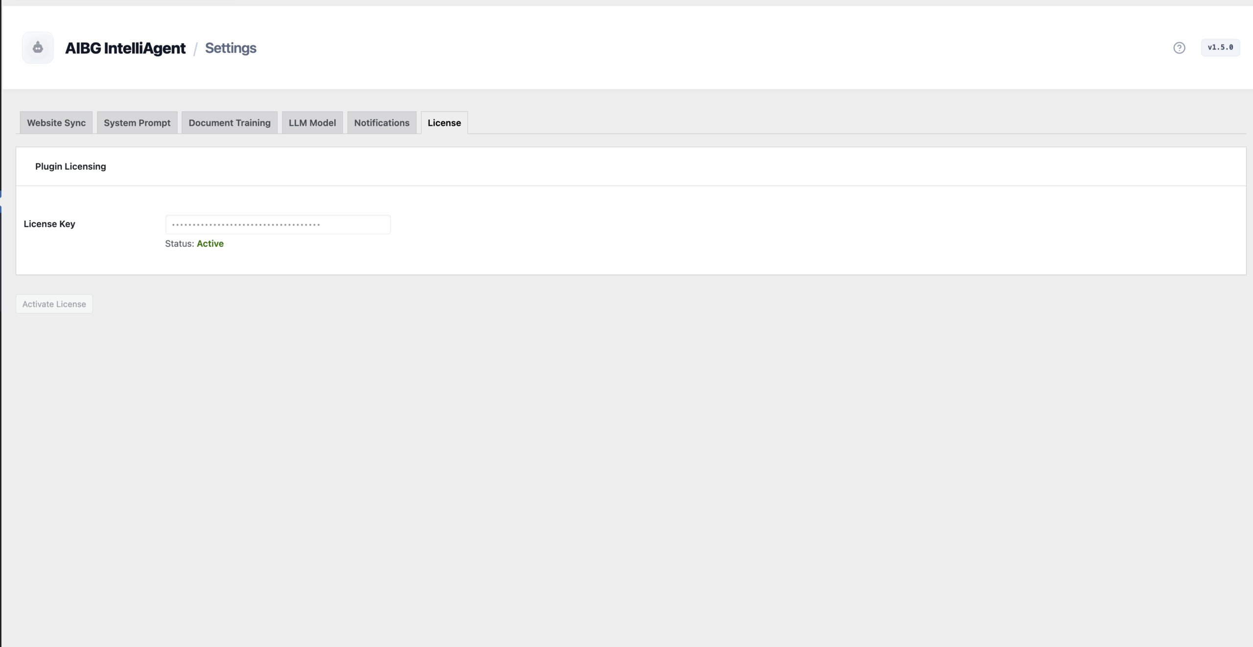 Authenticating your AIRAG SEO Agent installation with a license key.