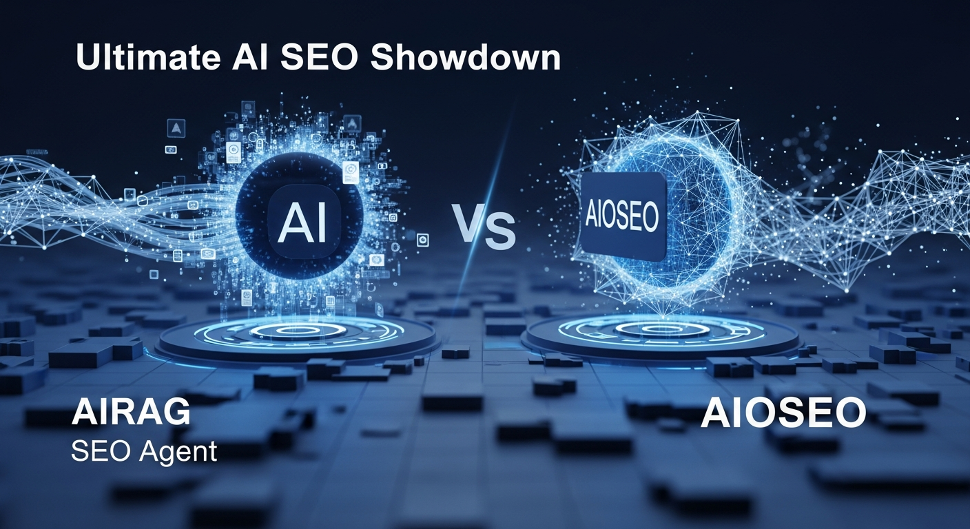 AIRAG SEO Agent vs AIOSEO (2026): The Ultimate AI SEO Showdown